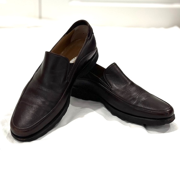 Taryn Rose Italian-Made Men's Brown Leather Loafers/Driving Shoes, Size 43C - Picture 2 of 14